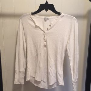 Pj salvage long sleeve white